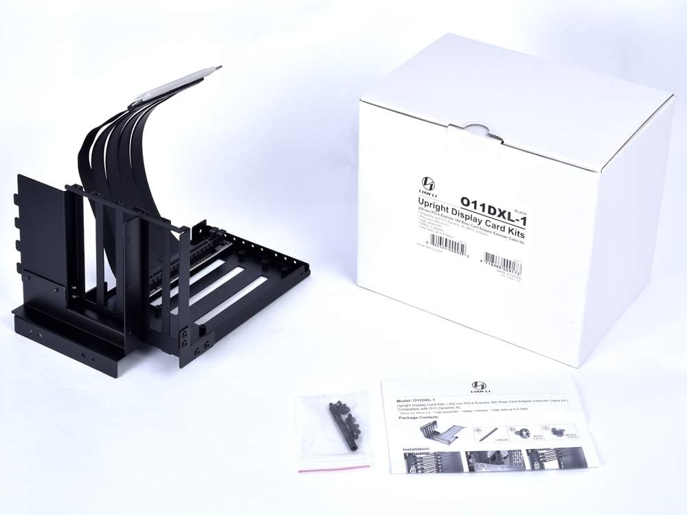 Lian Li PC-O11DXL-1 Riser Cable + PCI-E Bracket Kit for ROG Series Lian Li PC-O11DXL-1 Riser Cable + PCI-E Bracket Kit for ROG Series